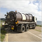 Septic Tank Emptying Lorry
